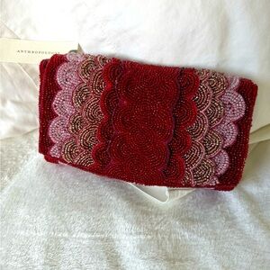 Anthropologie beaded Crossbody bag.